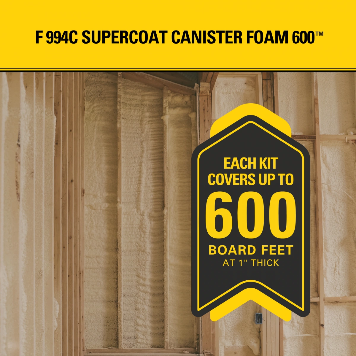 F 994C SUPERCOAT CANISTER FOAM - STANLEY